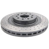 DBA XD 4000 Drilled Dimpled Wave Brake Rotor Single 310mm