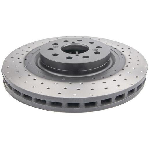 DBA XD 4000 Drilled Dimpled Wave Brake Rotor Single 310mm
