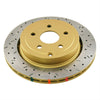 DBA HD 4000 Drilled Slotted Brake Rotor Single 286mm Rear