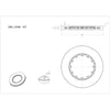 DBA T3 5000 Replacement Brake Rotor Single Front