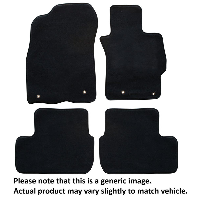 Sunland Floormats 4-Piece Charcoal TPF60064