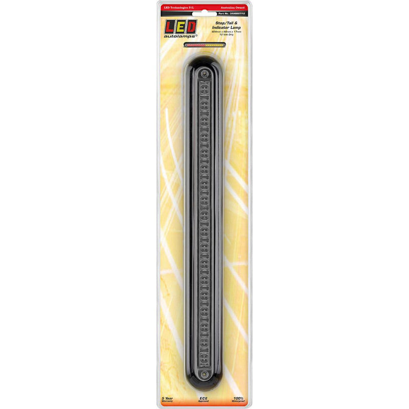 LED Autolamps Stop/Tail/Indicator LED Light Black Bracket