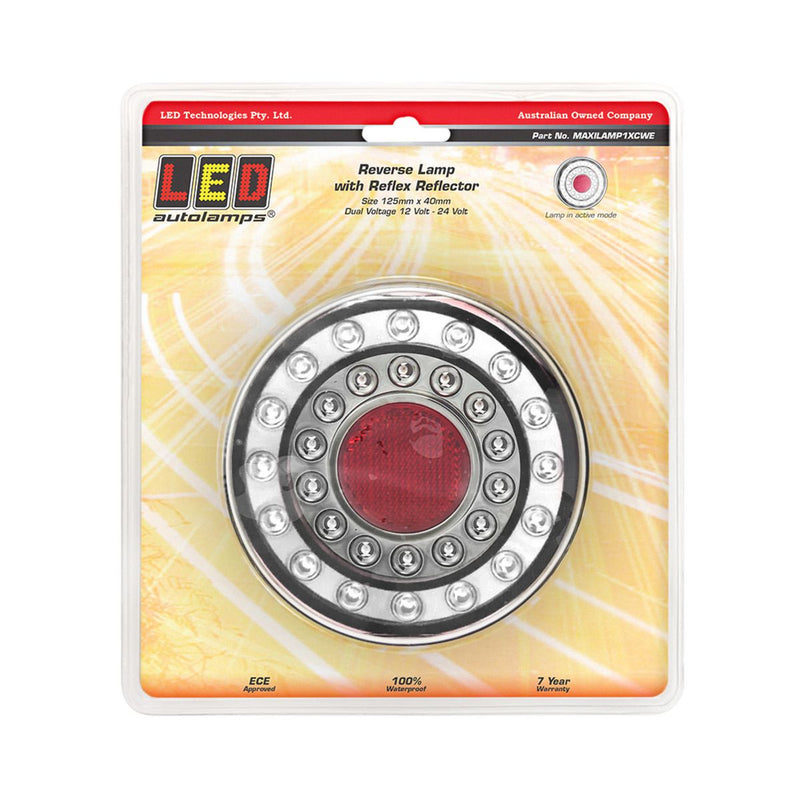 LED Autolamps Reverse/Reflector LED Light 12/24V Bolt