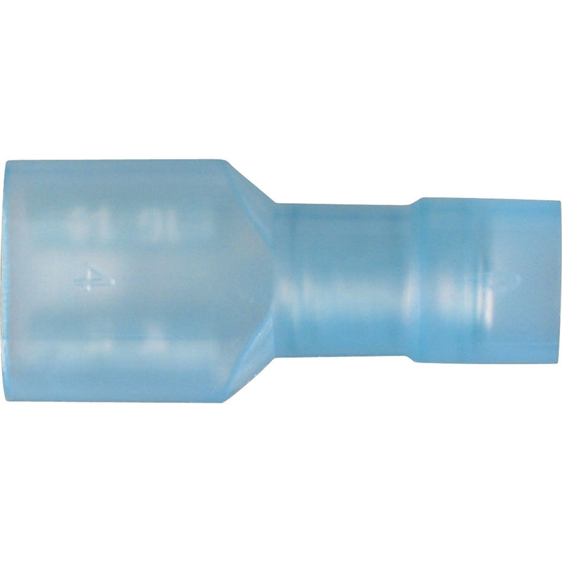OEX Crimp Terminal Female Blade Blue 6.3mm Polycarbonate