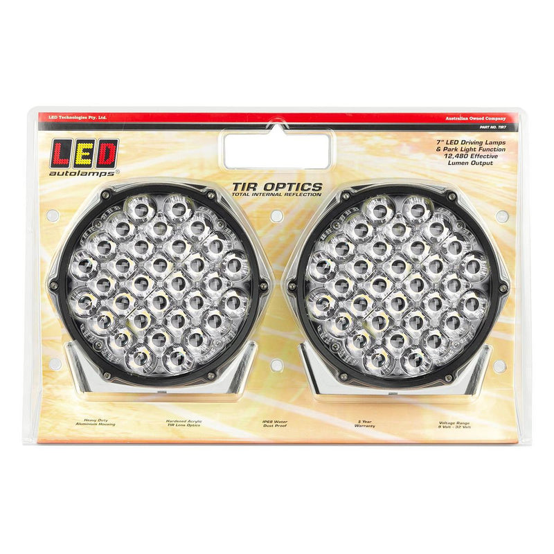 LED Autolamps TIR Optics 7 Inch High-Powered Driving
