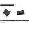 Whiteline W13388 Steering Rack And Pinion Mount Bushing