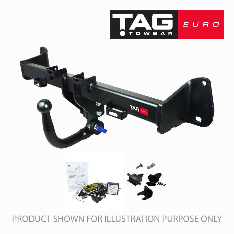 TAG Euro Towbar Complete Kit European 1950 kg K-TOW07665