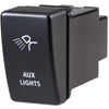 Narva Holden/Isuzu OE Style Aux Light Switch 12V 63330BL