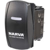 Narva LED Off/On Sealed Rocker Switch Blue 12-24V 63254BL