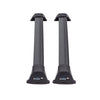 Prorack Aero Flush Bar Pair 90-100Cm Black S25B