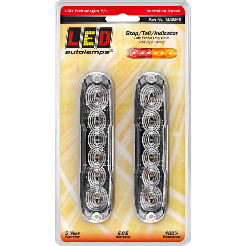 LED Autolamps Stop/Tail/Indicator Light LED 12-24V Low
