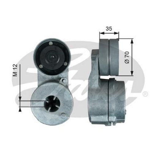 Gates HD Tensioner 38723