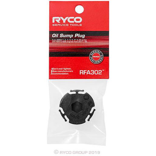 Ryco Oil Sump Plug Suits BMW