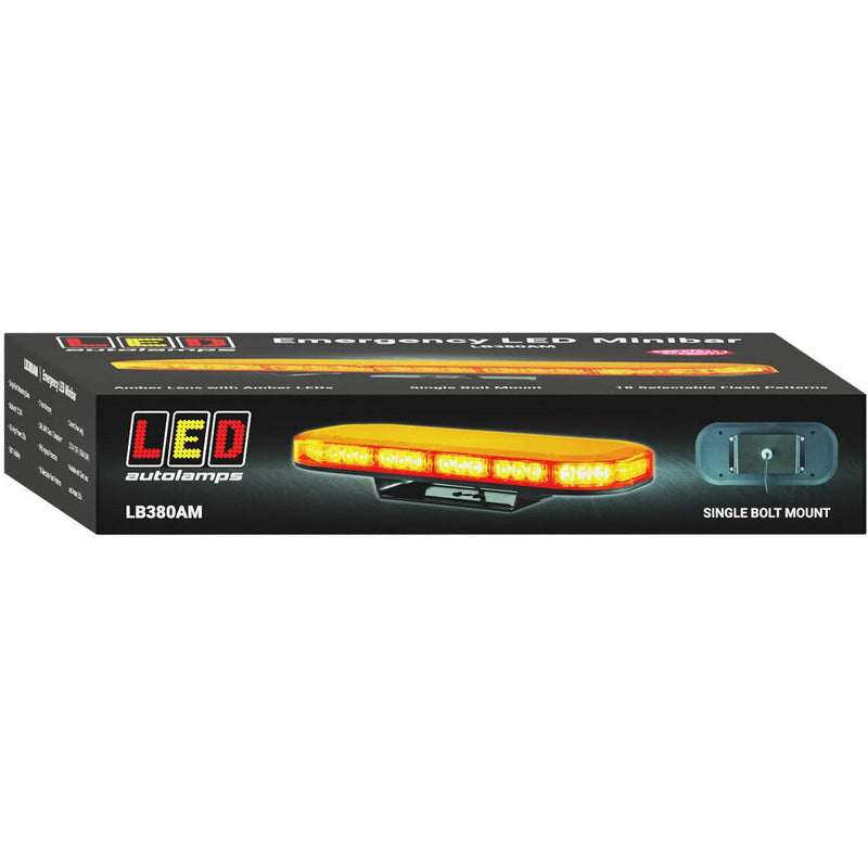 LED Autolamps Single Bolt Mount LED Amber Emergency