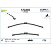 Valeo Silencio Wiper Blades Set Front 574398