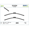 Valeo Silencio Wiper Blade Set Front VF384 574704
