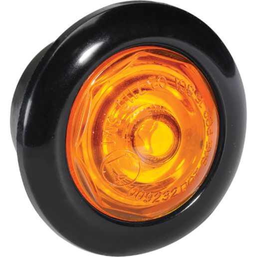Narva Model 2 LED Side Marker with Black Housing Amber