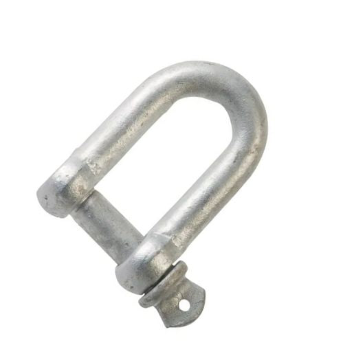 Marlin D Shackle 8mm Galvanised SHAKDEE8MM