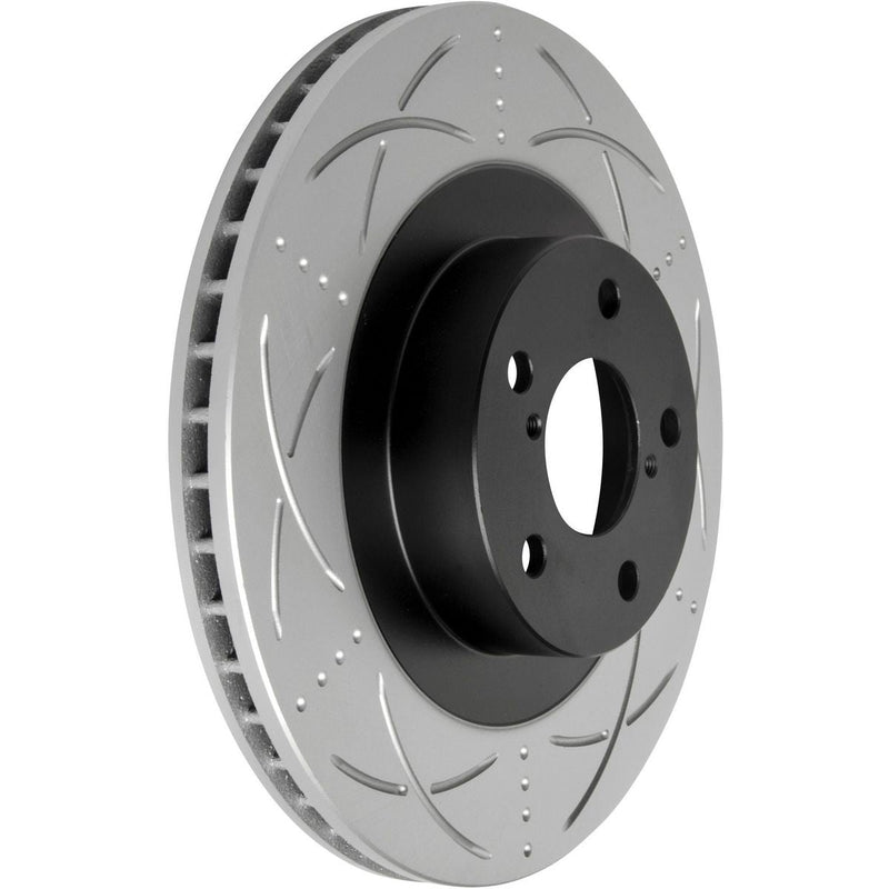 Bendix Ultimate Slotted & Dimpled Brake Rotor Single
