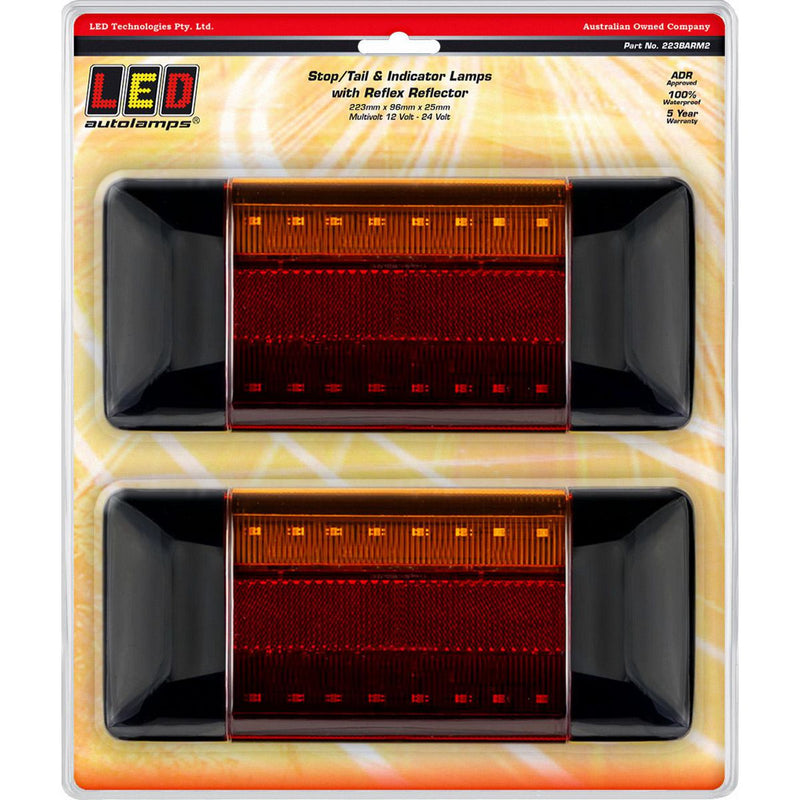 LED Autolamps Stop/Tail/Indicator/Reflector Light LED