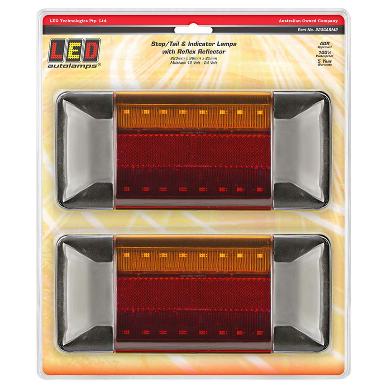 LED Autolamps Stop/Tail/Indicator/Reflector Light LED