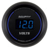 Autometer Cobalt Digital 2-1/16in Voltmeter Gauge 8-18V