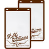 R.M. Williams Universal Mud Flaps Pair Mdrmw