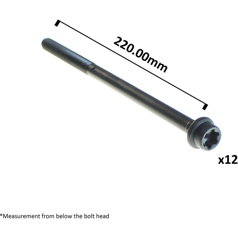 Permaseal Head Bolt Set HBS332
