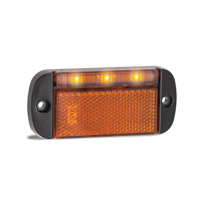 LED Autolamps Side Marker with Reflector and 40cm Cable