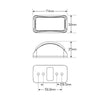 LED Autolamps Side Direction Indicator With Fem 42AMCSB