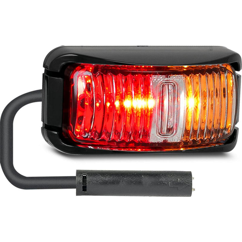 LED Autolamps Side Marker With Female 2 Pin Plu 42ARMCSB