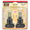 LED Autolamps H3 Single Beam Headlight Kit Twin Pack