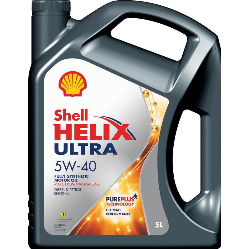 Shell Lubricants Helix Ultra 5W40 5L Full-Syn Engine Oil