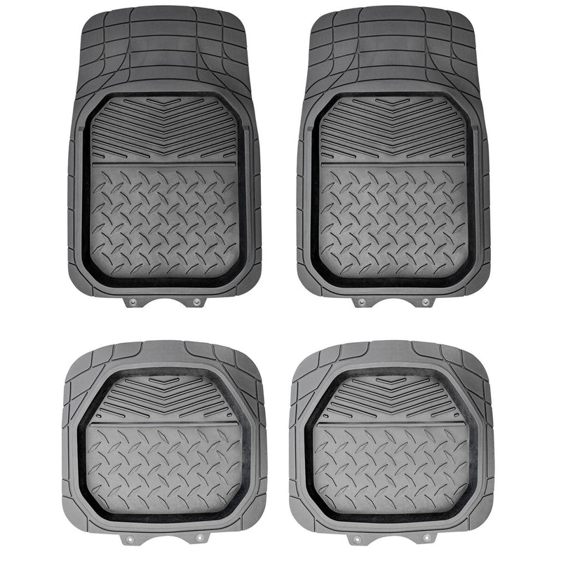 Maxi Trac 4x4 Grey Heavy Duty Rubber Shallow Dish Car