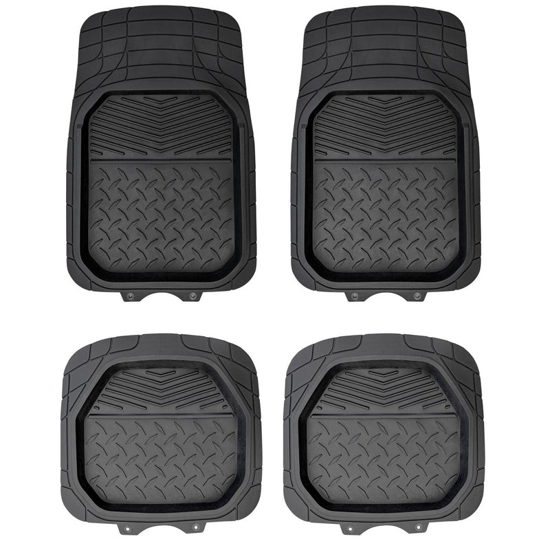 Maxi Trac 4x4 Black Heavy Duty Rubber Shallow Dish Car
