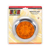 LED Autolamps Indicator Lamp Round with Chrome Bezel