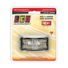 LED Autolamps Side Marker with Chrome Base Red/Amber