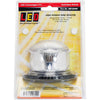 LED Autolamps Amber Beacon Light Clear Lens IP67 10/48V