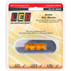 LED AutoLamps Side Marker with Stainless Steel Bezel