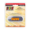 LED AutoLamps Side Marker with Stainless Steel Bezel