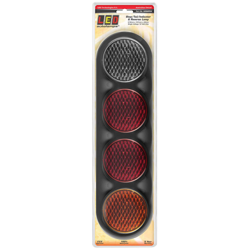 LED Autolamps Stop/Tail/Indicator/Reverse LED Light 12V