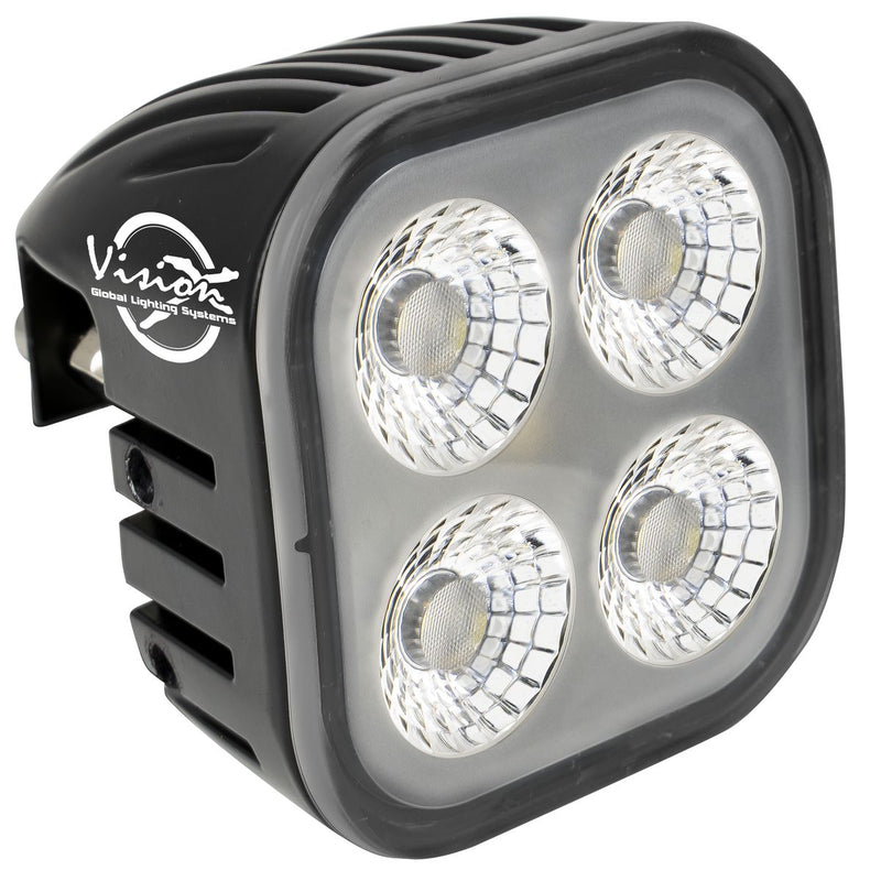 Vision X Unite 4 LED Flood Module Amber VXU-S440A
