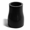 Saas Silicone Straight Reducer 38 x 51 x 76mm Black