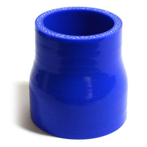 Saas Silicone Straight Reducer 51 x 57 x 76mm Blue