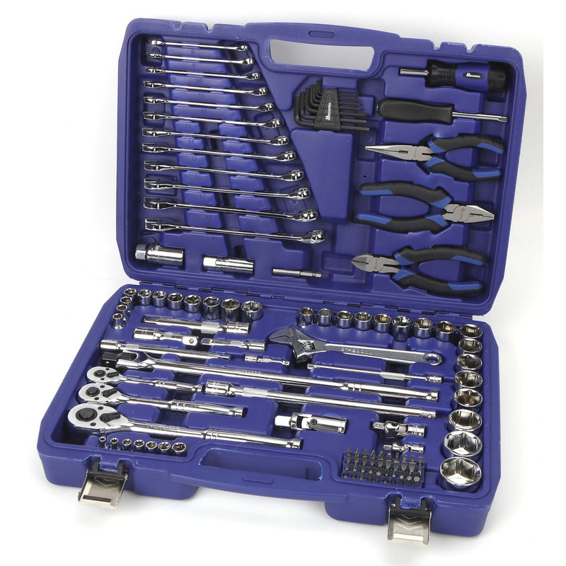 Mechpro Automotive Tool Kit Metric 1/4In, 3/8In & 1/2In
