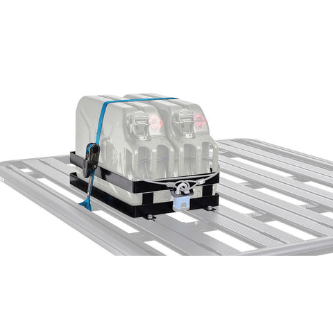 Rhino Rack Roof Rack Dual Jerry Can Holder 43152
