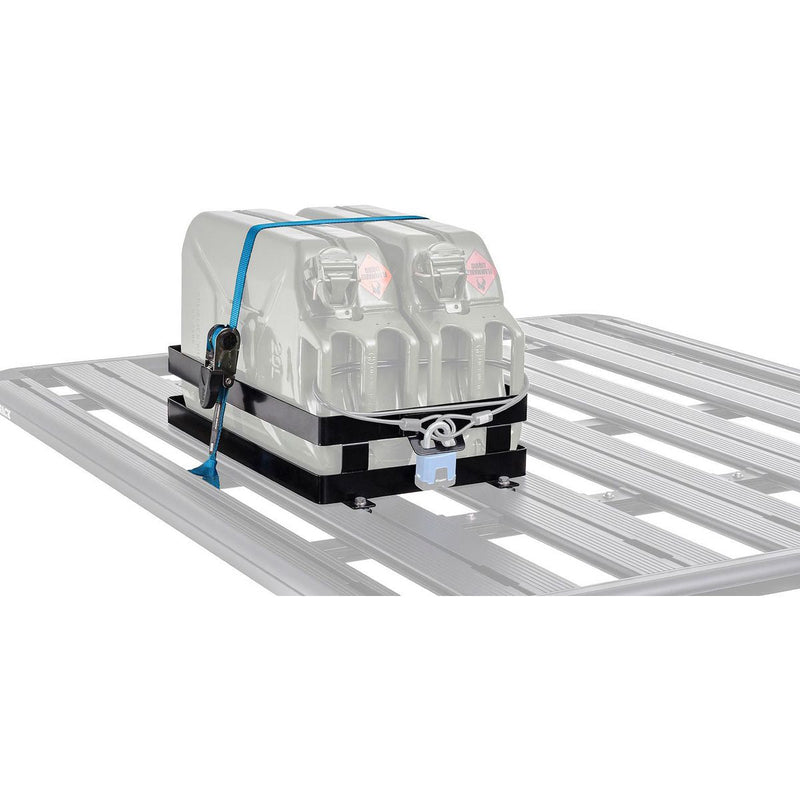 Rhino Rack Roof Rack Dual Jerry Can Holder 43152
