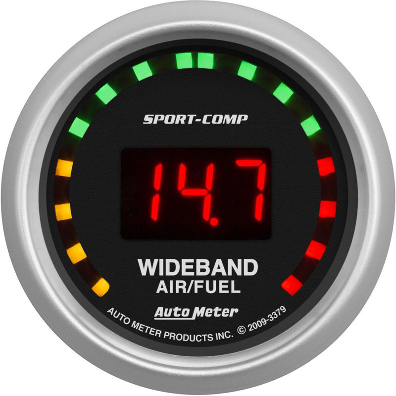 Autometer Sport-Comp 2-1/16in Air/Fuel Gauge Wideband LED