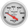 Autometer Ultra-Lite 2-1/16in Water Temp Gauge 40-120C