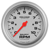 Autometer Ultra-Lite 3-3/8in Tacho Gauge 10,000rpm In